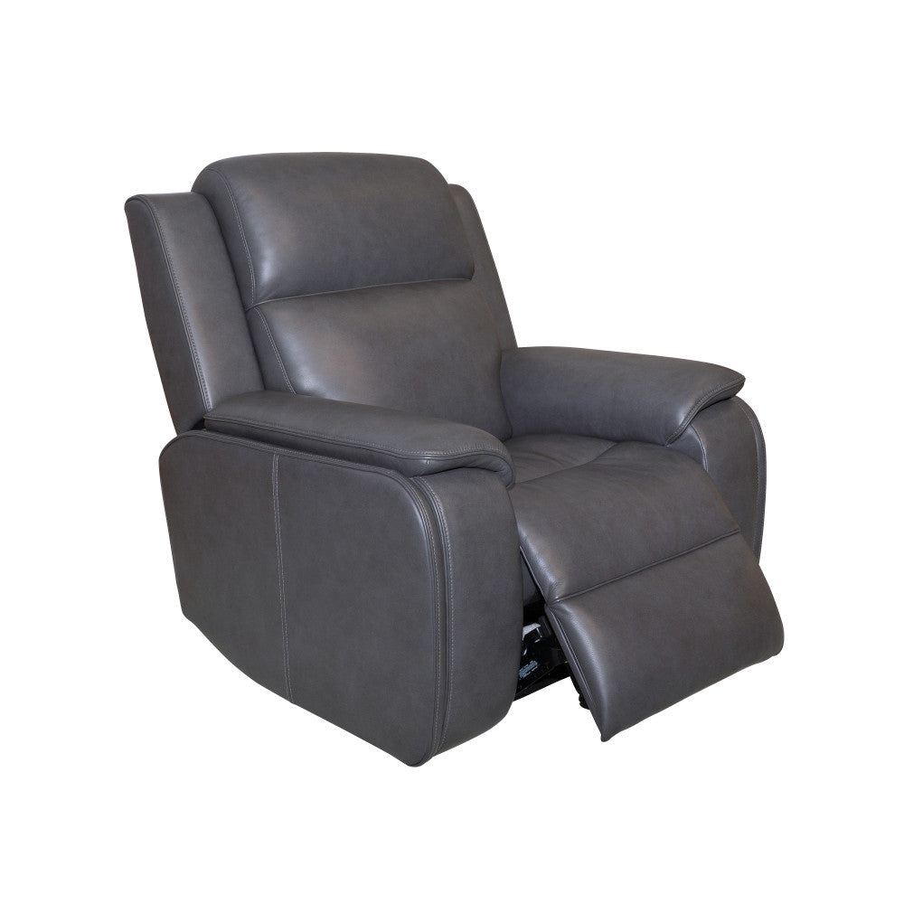 Ziggy Power Recliner with Power Headrest, Lumbar, Heat & Massage - Leather 434-73