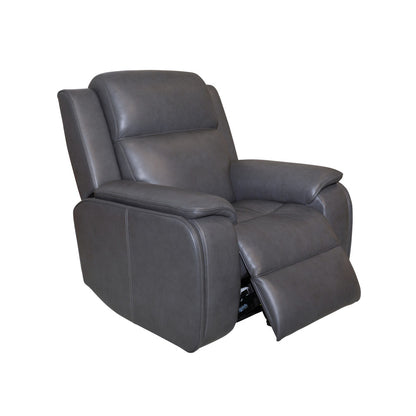 Ziggy Power Recliner with Power Headrest, Lumbar, Heat & Massage - Leather 434-73