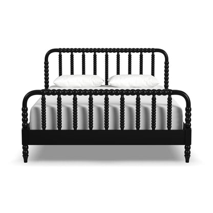 Spindle Queen Bed - Black
