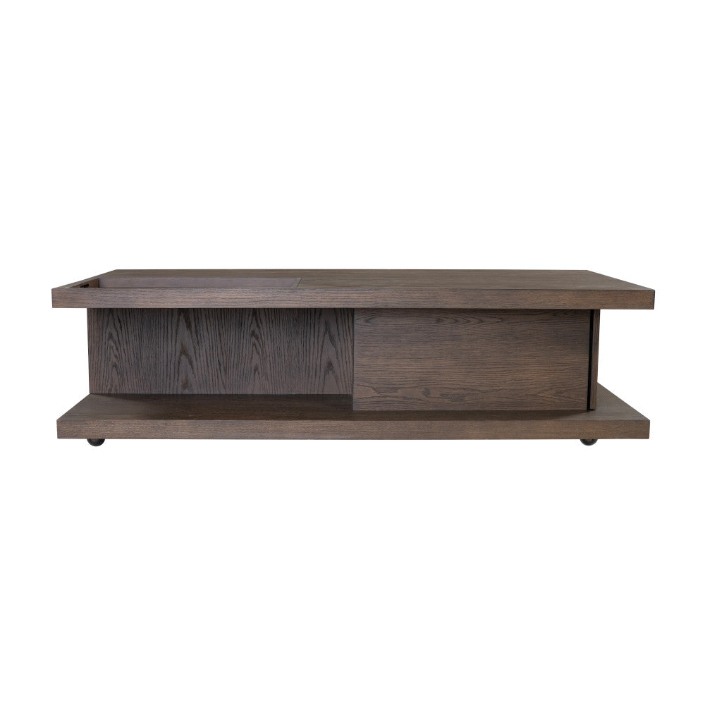Athens Rectangular Coffee Table with Casters - Default Title