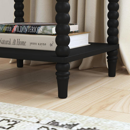 Spindle Nightstand - Black
