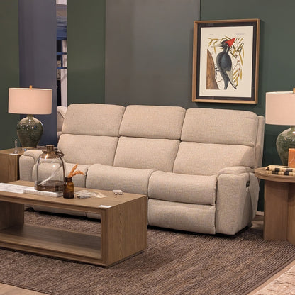 Rio Power Reclining Sofa with Power Headrests - Fabric 061-72