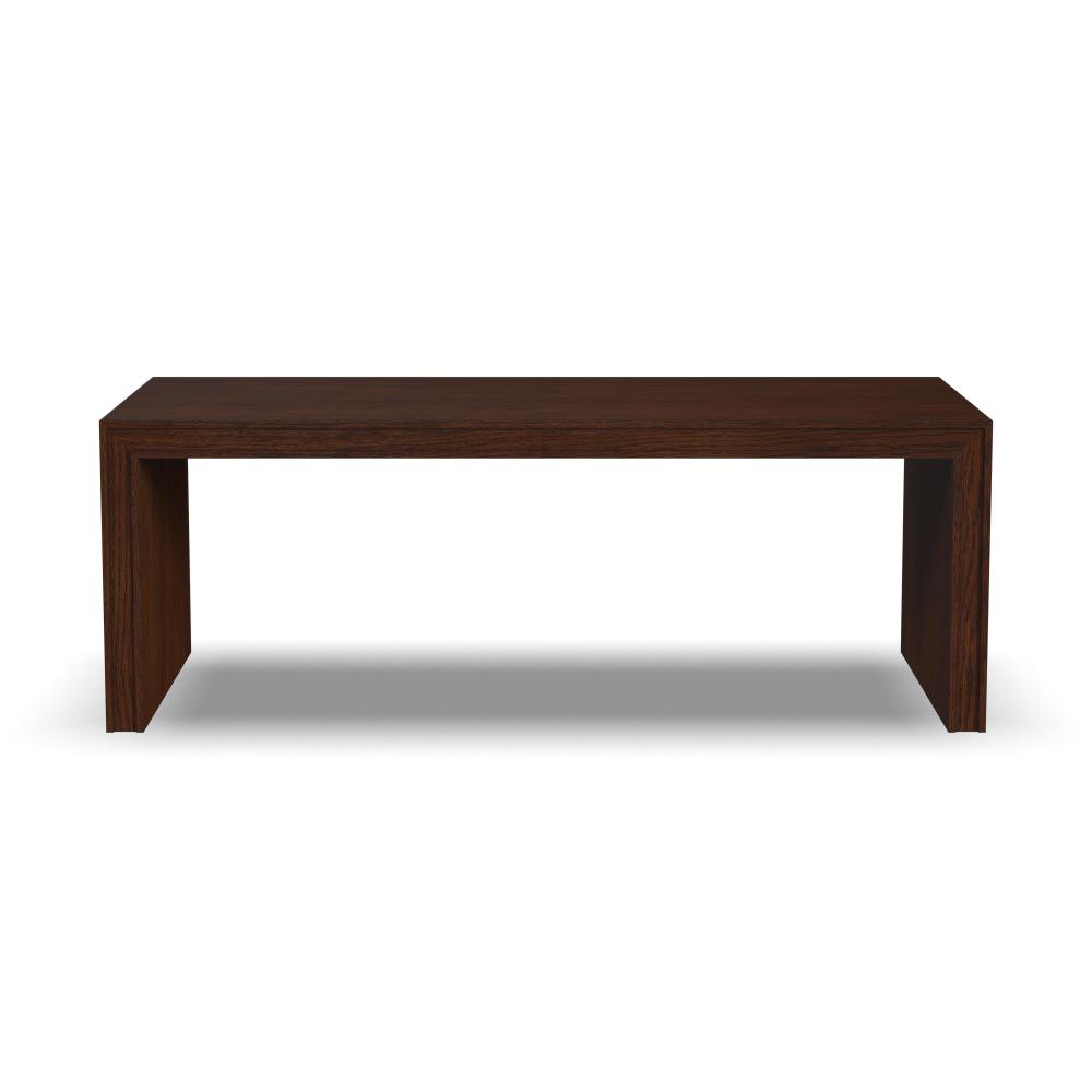 Waterfall Rectangular Coffee Table - Brown - 5000005908