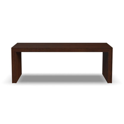 Waterfall Rectangular Coffee Table - Brown - 5000005908
