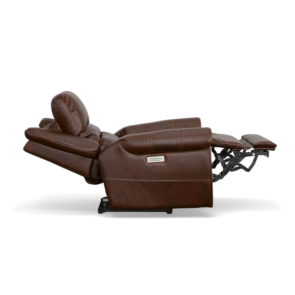 Oscar Power Recliner with Power Headrest - Fabric 629-72