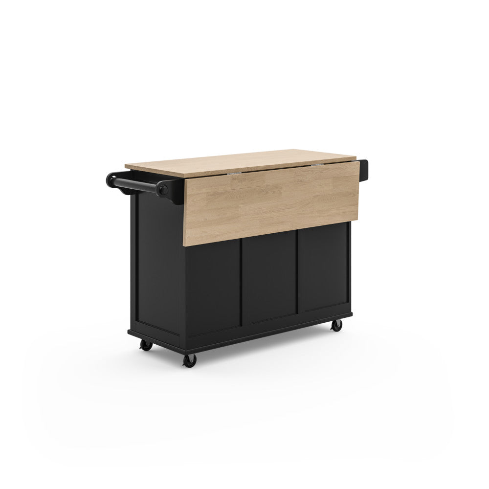 Dolly Madison Kitchen Cart - Black