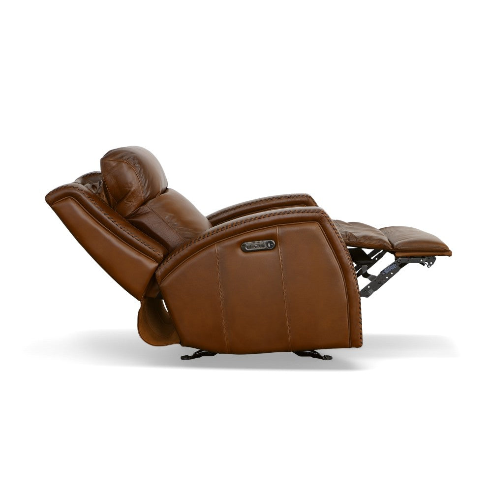 Mustang Power Gliding Recliner with Power Headrest - Default Title