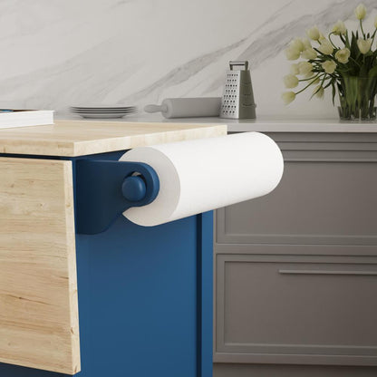 Dolly Madison Drop Leaf Kitchen Cart - Blue