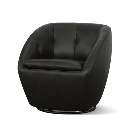 Wade Swivel Chair - Black
