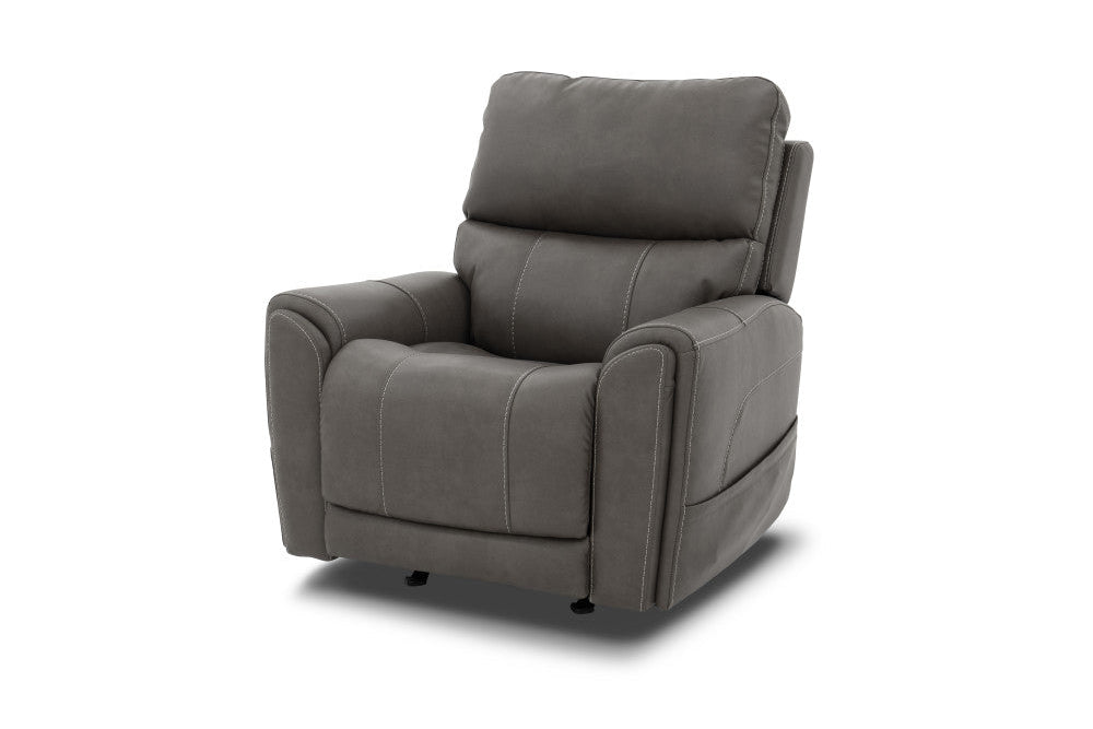 Carter Collection - Power Rocking Recliner with Power Headrest, Lumbar, Heat & Massage