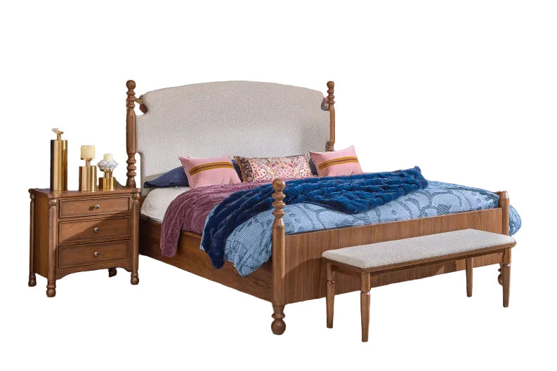 Azalea King Upholstered Bed - Default Title