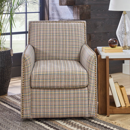 Beckett Swivel Chair - Fabric 552-80
