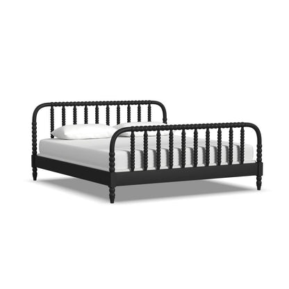 Spindle King Bed - Black