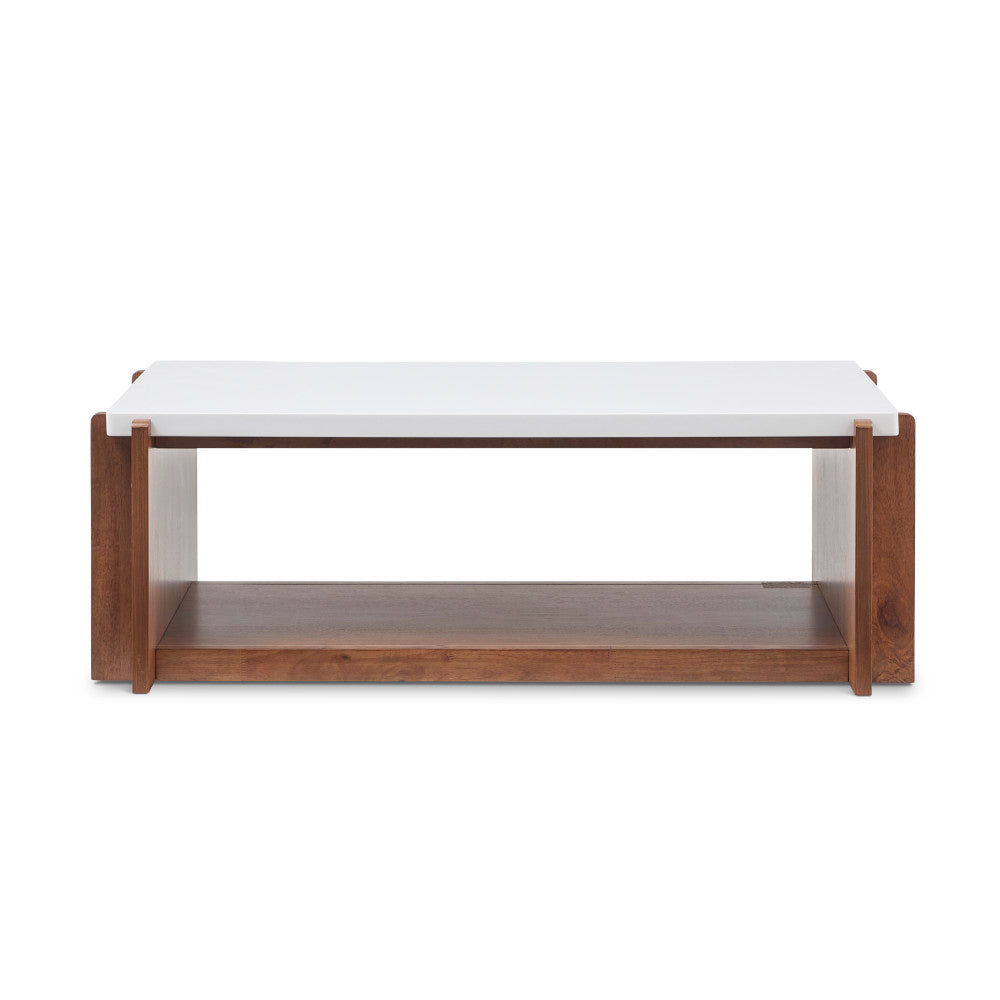 Lincoln Rectangular Coffee Table with Casters - Default Title