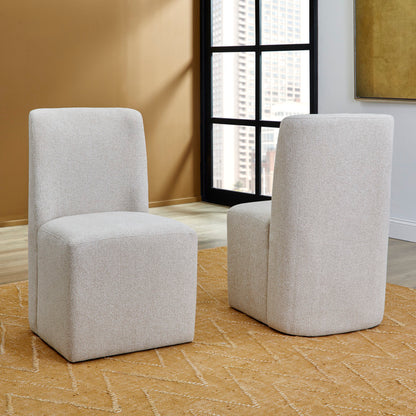 Waterfall Pair of Upholstered Dining Chairs - Default Title