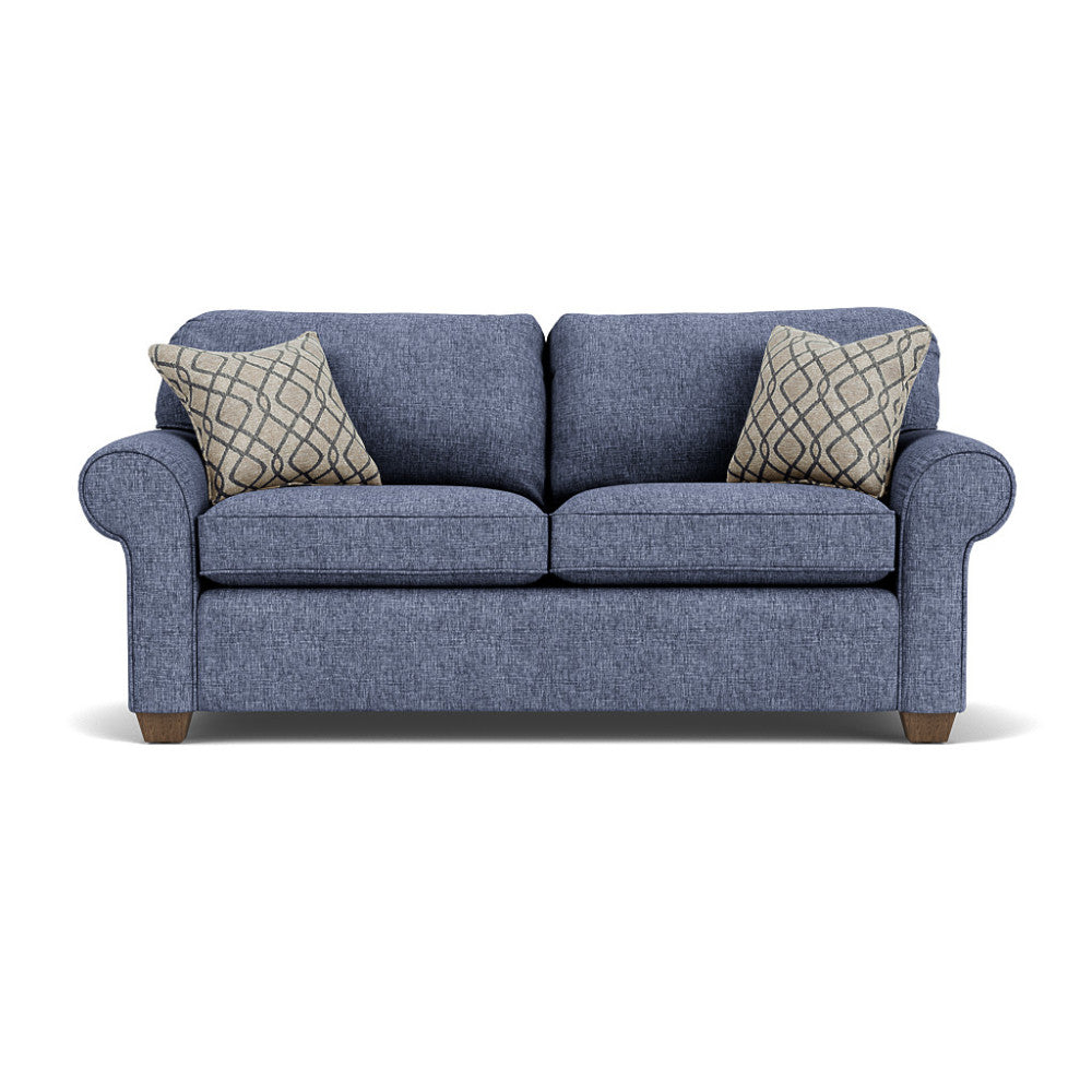 Thornton Two-Cushion Sofa - Fabric, Leather 818-01