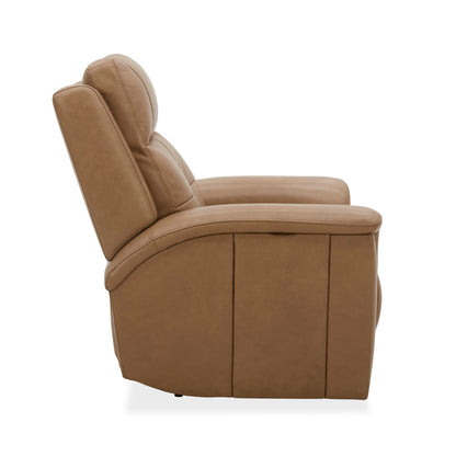 Ranger Power Recliner with Power Headrest, Lumbar, Heat & Massage - Brown