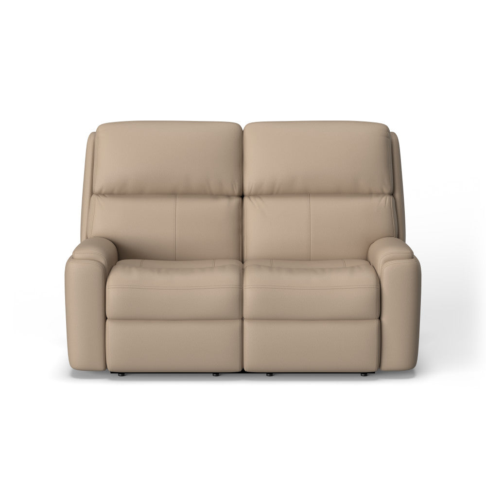 Rio Power Reclining Loveseat - Leather 654-70