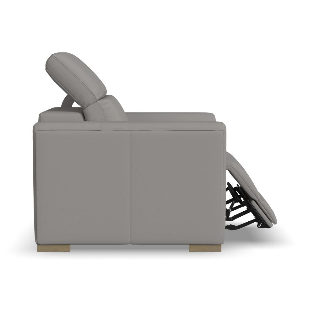 Aurora Power Recliner with Power Headrest - Leather 749-01