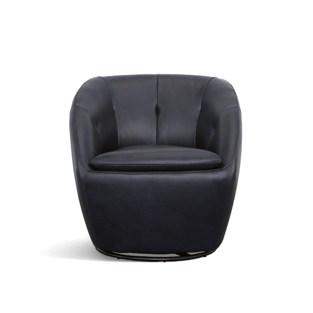 Wade Swivel Chair - Navy