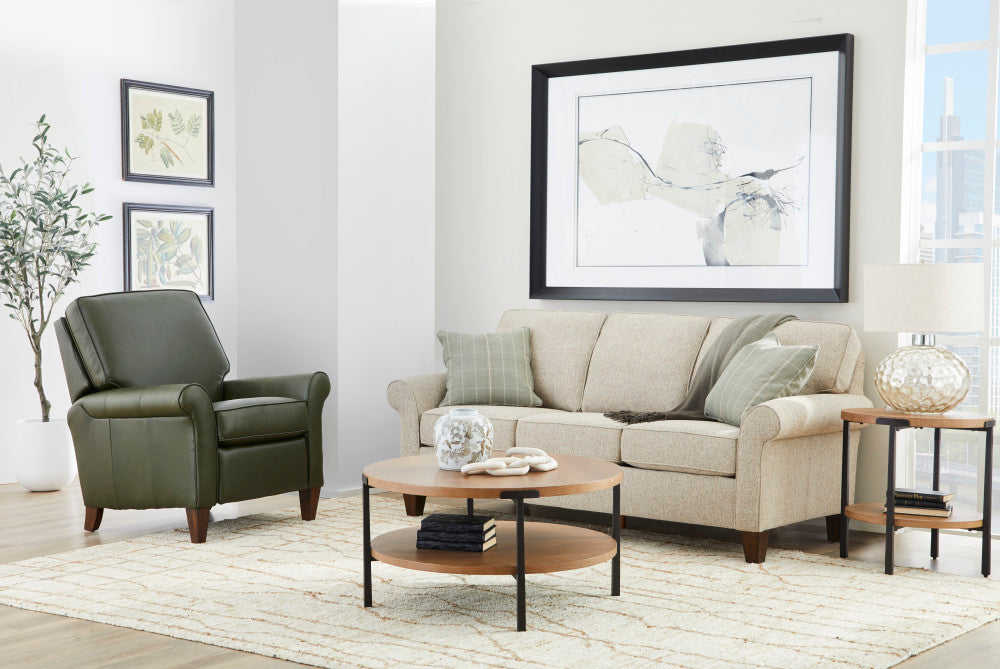 Millwork Round Coffee Table - Default Title