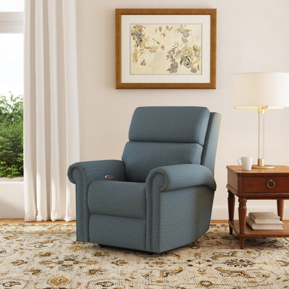 Bernard Collection - Power Recliner with Power Headrest & Lumbar