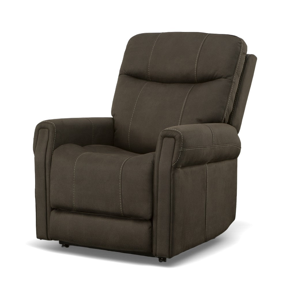 Jenkins Power Lift Recliner with Right-Hand Control & Power Headrest - Brown