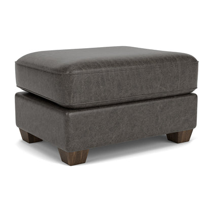 Thornton Ottoman - Fabric, Leather 818-01
