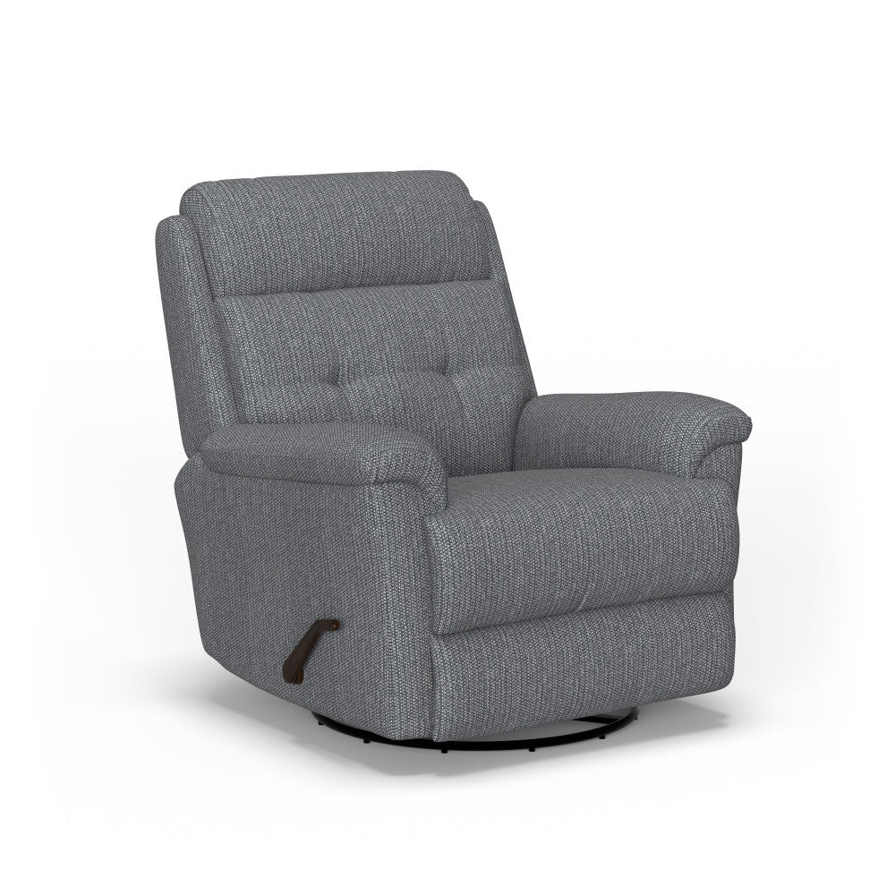 Sophisticated Swivel Gliding Recliner - Fabric 193-40