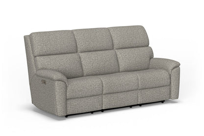 Porter Power Reclining Sofa with Console, Power Headrests & Lumbar - Fabric 365-72
