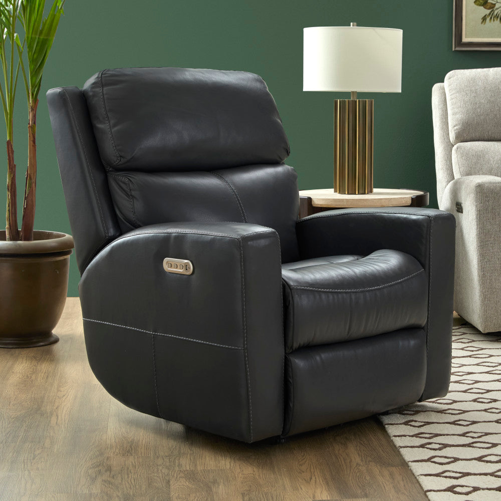 Score Power Recliner with Power Headrest & Lumbar - Leather 654-70