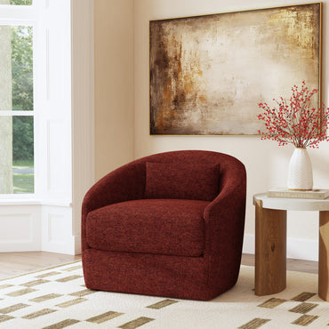 Shelly Swivel Chair - Fabric 723-60 - 6000001896
