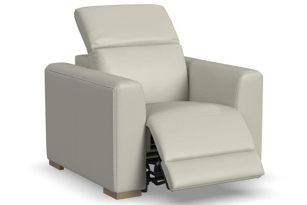 Aurora Power Recliner with Power Headrest - Leather 749-11