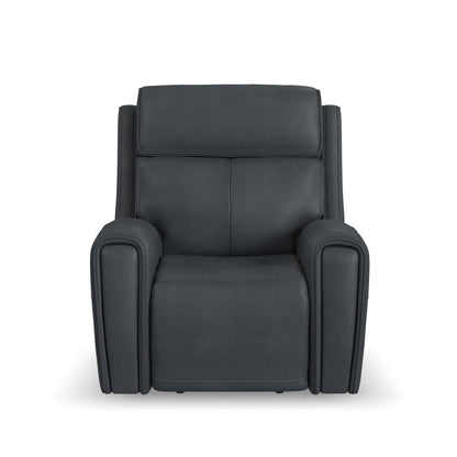 Warren Power Recliner with Power Headrest & Lumbar - Leather 727-41