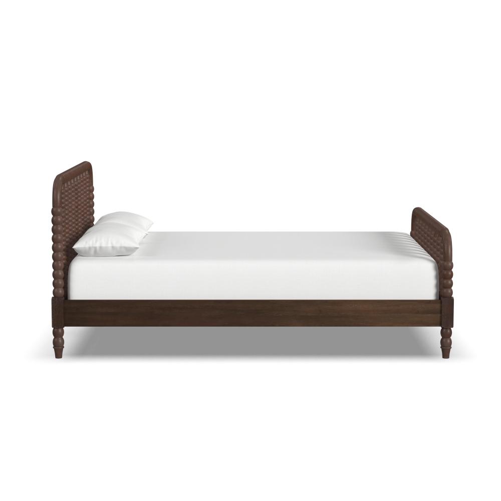 Spindle Queen Bed - Brown