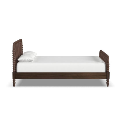 Spindle Queen Bed - Brown