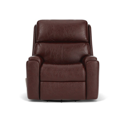 Rio Swivel Gliding Recliner - Leather 824-14
