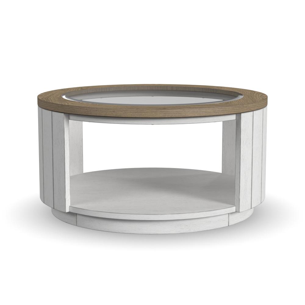 Melody Round Coffee Table with Casters - Default Title