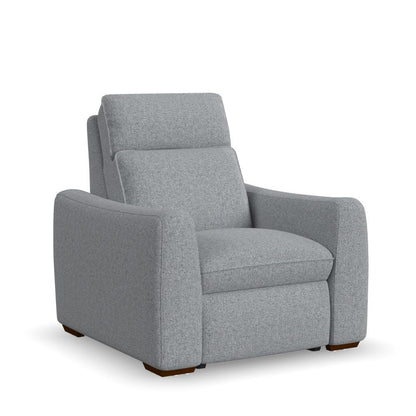 Ava Power Recliner with Power Headrest & Lumbar - Fabric 157-40