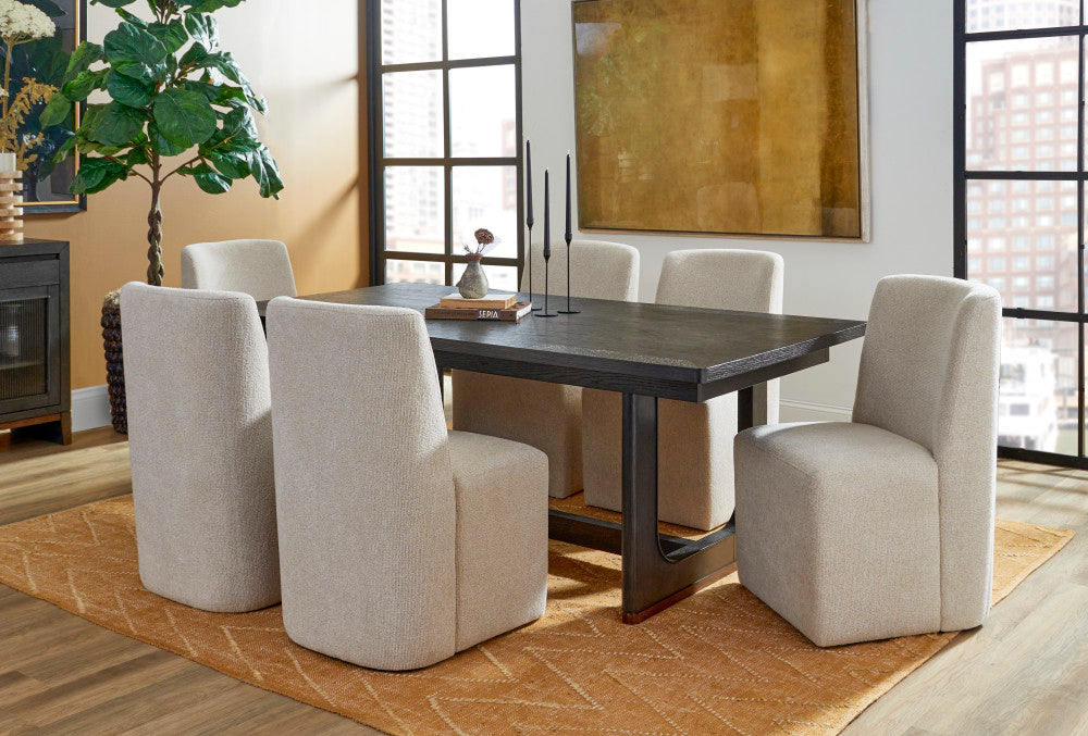 Waterfall Rectangular Dining Table - Default Title