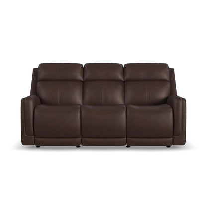 Alister Power Gliding Sofa with Power Headrests & Lumbar - Leather 946-71