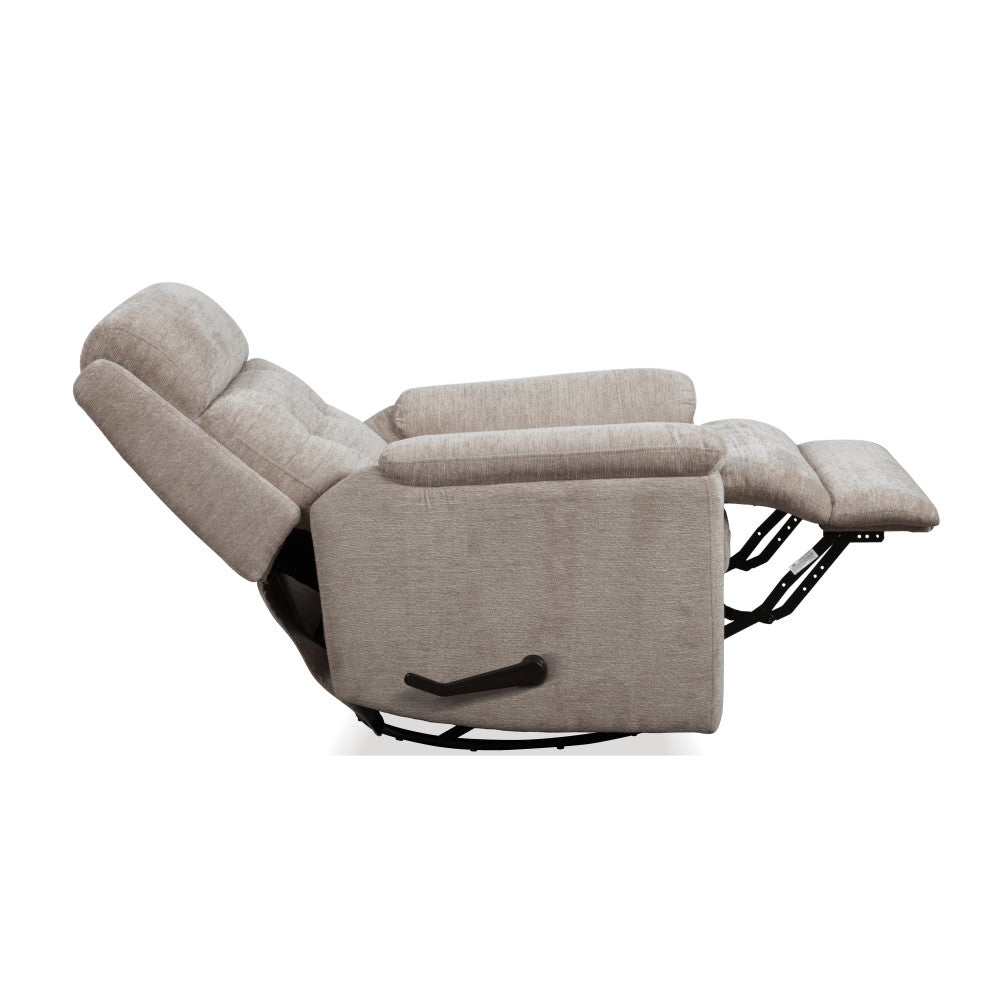 Sophisticated Swivel Gliding Recliner - Fabric 410-82