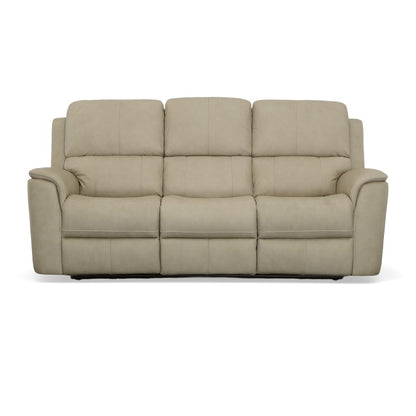 Henry Power Reclining Sofa with Power Headrests & Lumbar - Leather 946-80