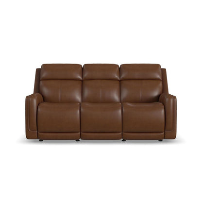 Alister Power Gliding Sofa with Power Headrests & Lumbar - Leather 734-72