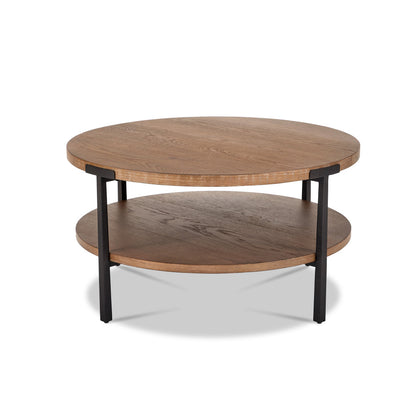 Millwork Round Coffee Table - Default Title