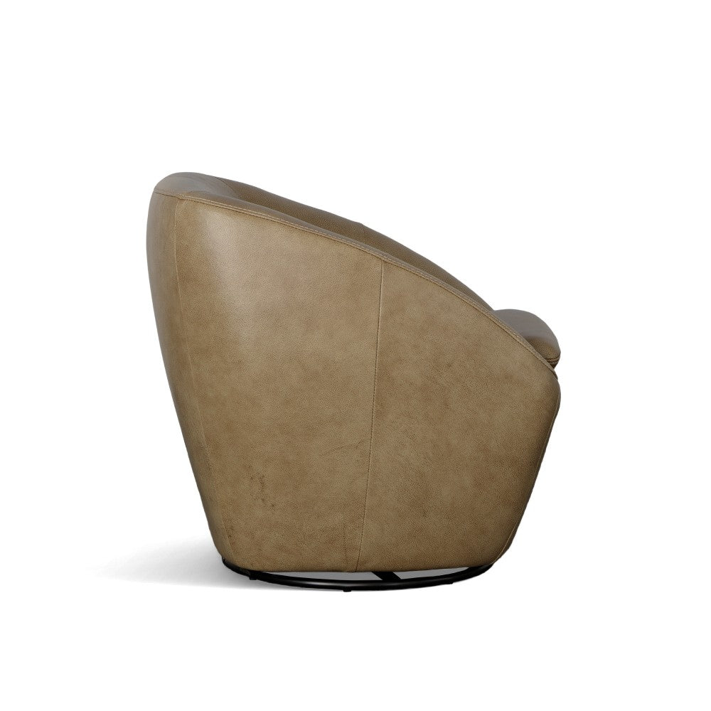 Wade Swivel Chair - Beige