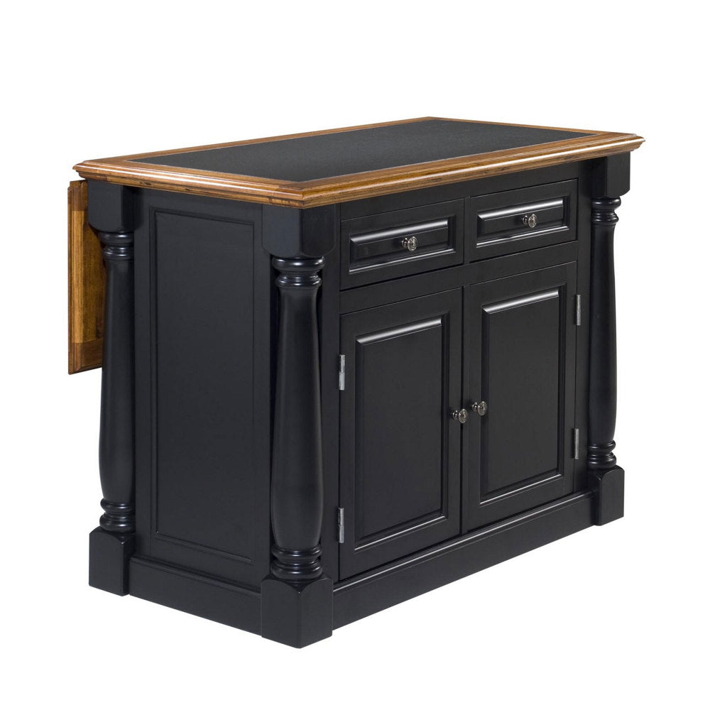 Monarch Kitchen Island - Black - 5000000100