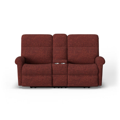 Davis Power Reclining Loveseat with Console & Power Headrests - Default Title