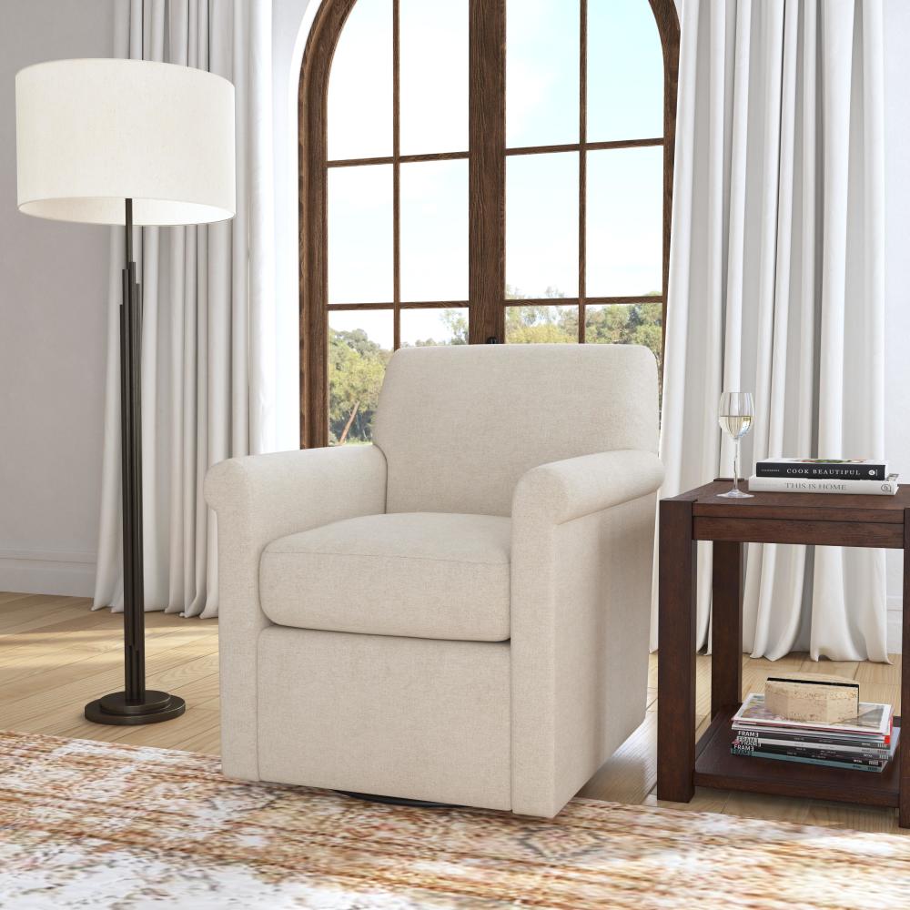 Stella Swivel Chair - Fabric 818-11 - 6000001415