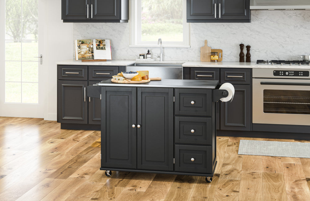 Dolly Madison Kitchen Cart - Black - 5000000011